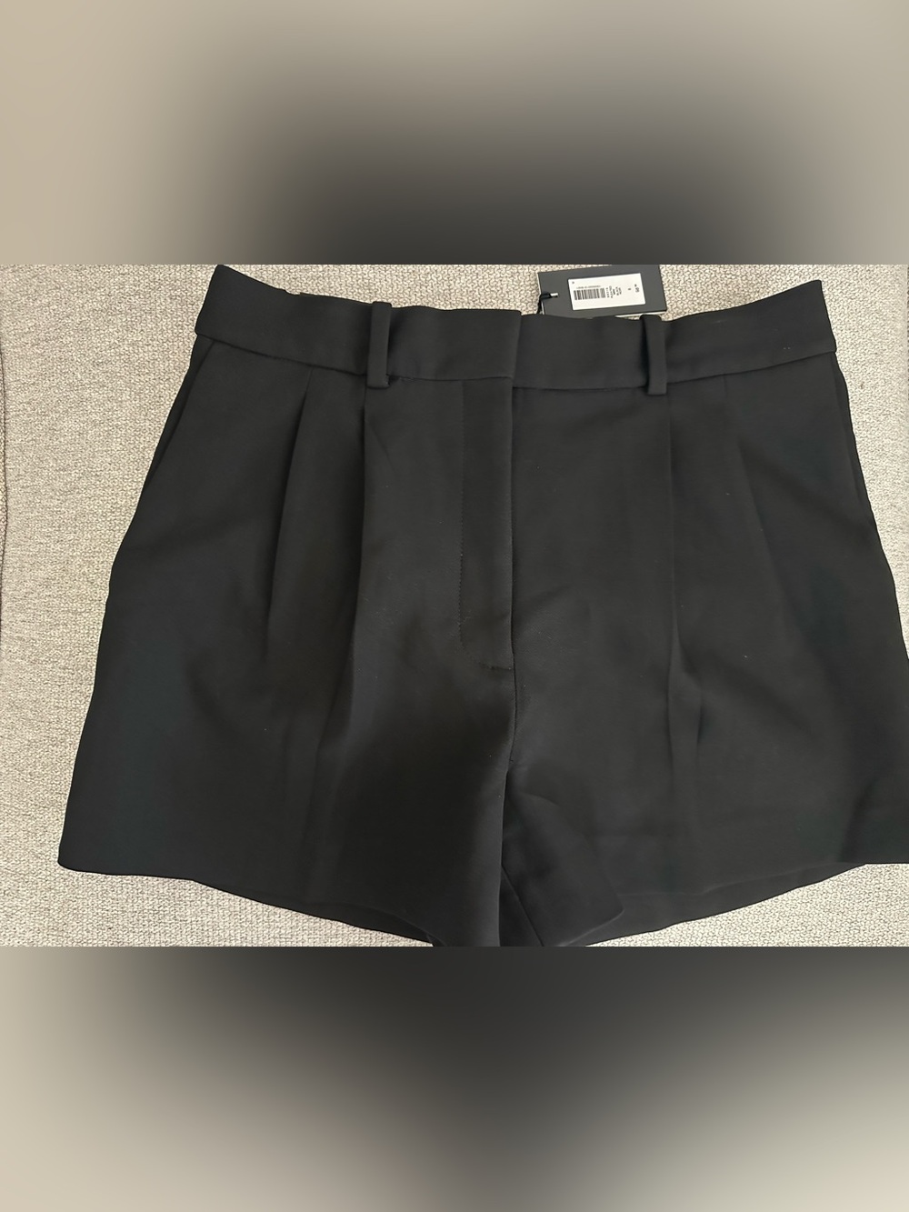 Aritzia High Waist Black Women's Shorts size 8 NWT